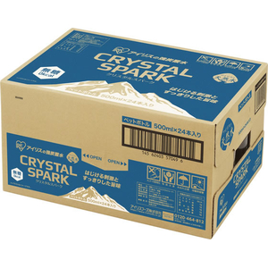 アイリスオーヤマ クリスタルスパーク アイリスの強炭酸水 500mL 24本 FCJ385K-イメージ3