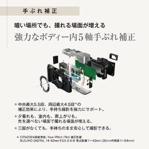 OM SYSTEM OM SYSTEM PEN ボディｰ BLK ブラック OMSYSTEMPENBLK-イメージ6