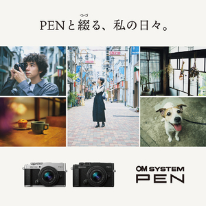 OM SYSTEM PEN 14-42mm F3．5-5．6 III レンズキット BLK ブラック OMSYSTEMPENLKBLK-イメージ3