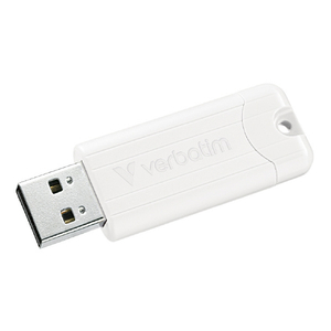 Verbatim USB3．2対応抗菌USBメモリー(16GB)スライド式 ホワイト USBSPS16GWVE-イメージ1