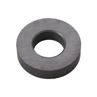 トラスコ中山 TRUSCO　フェライト磁石　外径45mmX厚み10．5mm　10個入り TF45RA-10P
