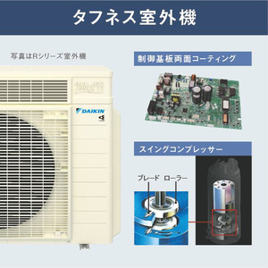ダイキン 「標準工事代金半額」 10畳 フィルター自動清掃 エアコン e angle select Cシリーズ ATC28ASE5-WS-イメージ16