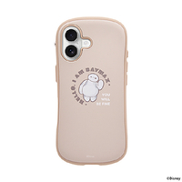 Hamee iPhone17用 ハイブリッドケース IFACE FIRST CLASS ディズニー ベイマックス ベージュ 41-187733