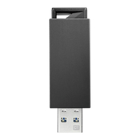 I・Oデータ USB3．0/2．0対応 ノック式USBメモリー(64GB) ブラック U3-PSH64G/K