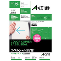 エーワン ラベルシール(100シート入り) A-ONE.28778