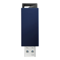 I・Oデータ USB3．0/2．0対応 ノック式USBメモリー(32GB) ブルー U3-PSH32G/B