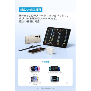Anker Zolo Charger (70W, 4 Ports) ホワイト A121CN21-イメージ7