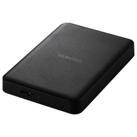エレコム ELP-HTV 2．5インチ ポータブルHDD 2TB ブラック ELP-HTV020UBK