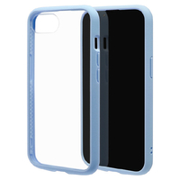 ラスタバナナ iphone17e/16e用 flexguard ﾊｲﾌﾞﾘｯﾄﾞｹｰｽ tpu×pc ブルー×クリア 8771IP5EHPBL