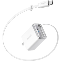 Anker Anker Nano Charger (35W, 巻取り式 USB-Cケーブル) ホワイト A2658N21