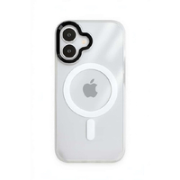 COCO　CASE iPhone 17用Magsafe対応 ところどころメタルケース クリア 1835-17-CLEAR