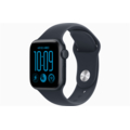 Apple Apple Watch SE 3(GPS + Cellularモデル)- 40mm ミッドナイトアルミニウムケースとネイビーブルースポーツバンド - M/L MJLJ4J/A