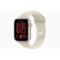 Apple Apple Watch SE 3(GPS + Cellularモデル)- 44mm スターライトアルミニウムケースとサンドスポーツバンド - S/M MJLL4J/A