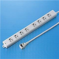 サンワサプライ 工事物件タップ（3P・8個口・1m) TAPK8L1