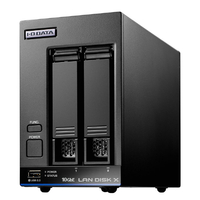 I・Oデータ 10GbE&マルチギガビット Linux 法人2ドライブNAS 16TB (5年保証・データ復旧) HDL2-XA16B