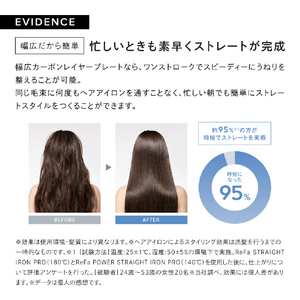 MTG ReFa POWER STRAIGHT IRON ホワイト RE-CA-02A-イメージ8