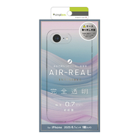 トリニティ iPhone 16e用[AIR-REAL INVISIBLE] 極薄軽量ケース クリア TR-IP25S-ARP-CL