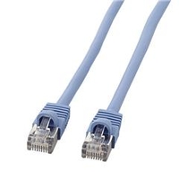 サンワサプライ STPエンハンスドカテゴリ5単線ケーブル（0．5m） ライトブルー KB-STP-005LBN