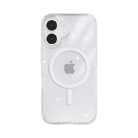 COCO　CASE iPhone 17用スパンコールクリアケース クリア 1846-17-CLEAR