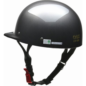 リード工業 CROSSハーフヘルメットGM CR680GM FC441MT-CR680GM-イメージ3