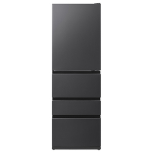 アイリスオーヤマ 【右開き】371L 冷凍冷蔵庫 ブラック IRSN-37A-B-イメージ2