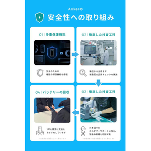 Anker Anker Nano Power Bank (5000mAh, MagGo, Slim) ブルー A1665N31-イメージ9