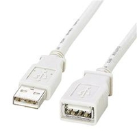 サンワサプライ USB延長ケーブル(2m) KB-USB-E2K2