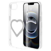 ラスタバナナ iphone17e/16e用 mignu tpu×pcｹｰｽ ラメシルバー 8800IP5EHPSV