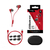 HYPERX HyperX Cloud Earbuds III S ゲーミングイヤホン USB-C接続 レッド HXR-BN7S2AA-イメージ3