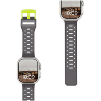 UAG UAG製 Apple Watch 49/46/45/44用 CIVILIAN スモークアクティブネオン UAG-AWLC-S/N