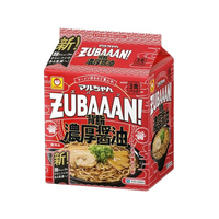 東洋水産 マルちゃんZUBAAAN! 背脂濃厚醤油 3食パック FC667SJ