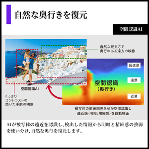 シャープ 42V型4Kチューナー内蔵4K対応有機ELテレビ AQUOS OLED 4T-C42HQ2-イメージ8