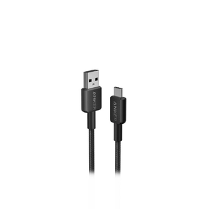 Anker Anker 322 USB-C & USB-A ケーブル 0．9m (USB2．0対応) ブラック A81H5N11-イメージ1