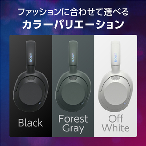 SONY 密閉ダイナミック型ヘッドホン オフホワイト WH-ULT900N W-イメージ7