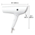 SHARP プラズマクラスタードライヤー Plasmacluster Beauty ホワイト系ルミナスホワイト IB-P601-W-イメージ2