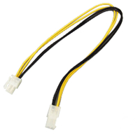 アイネックス ATX12V用電源延長ケーブル 30cm PX-007B