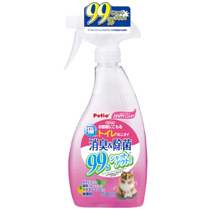 ペティオ ハッピークリーン 猫トイレのニオイ 消臭&除菌 500ml ﾈｺﾆｵｲｼﾖｳｼﾕｳｼﾞﾖｷﾝ500ML-イメージ1