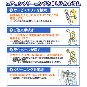 エアコン室内機クリーニング(おそうじ機能なし)1台目 ECAKACIｸﾘ-ﾆﾝｸﾞ1ﾀﾞｲ-イメージ2