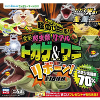 宝島社 超のび～る! 爬虫類 リアル トカゲ&ワニ 大パニックBOOK リボーン! ﾘｱﾙﾄｶｹﾞﾜﾆﾀﾞｲﾊﾟﾆﾂｸﾘﾎﾞ-ﾝ