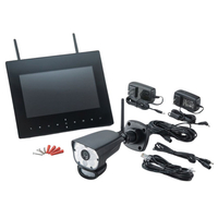 NSK 200万画素ワイヤレスカメラセット らくらくeye cam light 2 ブラック NS-9112WMS2