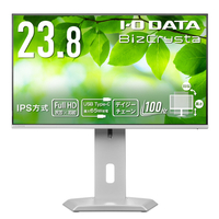 I・Oデータ USB Type-C搭載 23．8型液晶ディスプレイ BizCrysta ホワイト LCD-C243SMW-F