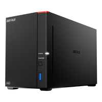 バッファロー SOHO向け ネットワークHDD 2ベイ 6TB リンクステーション LS720DN0602B