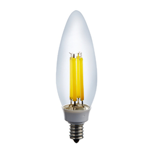 エルパ LED電球 E12口金 全光束550lm(3．8W普通電球サイズ)電球色相当 LDC4CL-G-E12-F302-イメージ3
