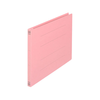 プラス フラットファイル ノンステッチ A4ヨコ ピンク NO.022N F876769-78278