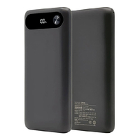 ラスタバナナ PD20W対応 TYPE-C1ポート/USB2ポート 3C認証モバイルバッテリー 10000MAH チャコールグレー R3CLI100C20W05CGRY