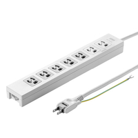 サンワサプライ 電源タップ(3P・7個口・3m) TAP-F37-3KSR
