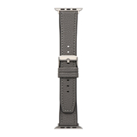 オウルテック Apple WatchバンドLV シュリンクレザー チャコールグレー OWL-AWBLVRG03-GY