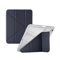 エレコム iPad(A16/第10世代)用 折り紙ケース 背面クリア スリープ対応 ブラック TB-A26RWVORBK