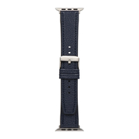 オウルテック Apple WatchバンドLV シュリンクレザー ネイビー OWL-AWBLVRG03-NV