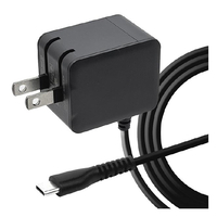 ラスタバナナ Type-Cケーブル直付AC充電器mini-breaker付 2．4A 1.2m チャコールグレー R12ACC2A04CGRY
